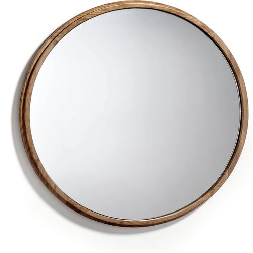 Miroir Bois Foncé 90x4x90cm
