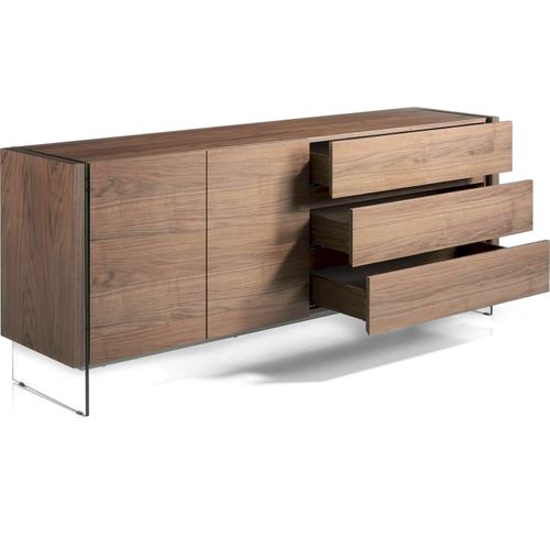 Buffet Bois Foncé 188x45x75cm