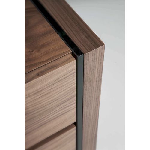 Buffet Bois Foncé 188x45x75cm