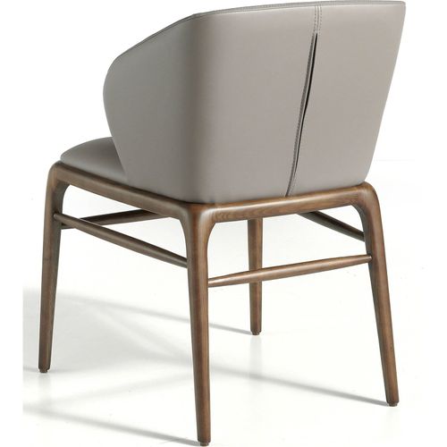 Chaise Simili-cuir Marron 55x60x76cm