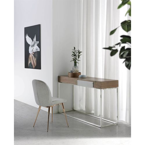 Console Bois Foncé 135x40x76cm