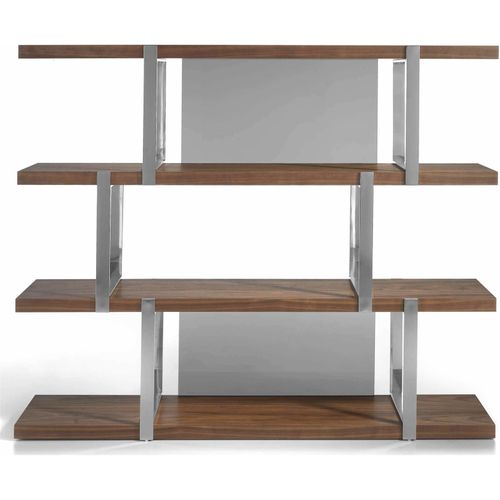 Étagère Bois Foncé 180x40x146cm