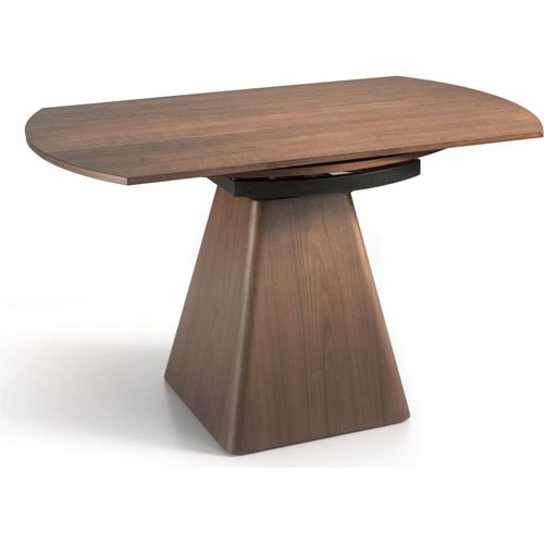 Table à Diner Bois Foncé 140x140x75cm