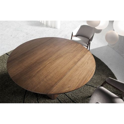 Table à Diner Bois Foncé 140x140x75cm