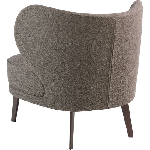 Fauteuil Tissu Marron 82x84x76cm
