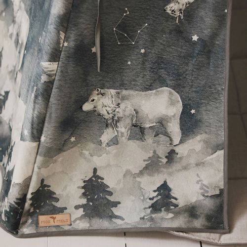 Tente Teepee Enfant Bleu 120x130x180cm