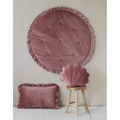 Coussin Molletonné Bébé Rectangle Rose 60x40x10cm