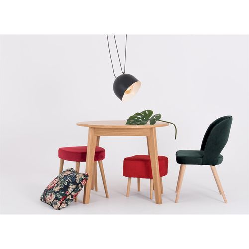 Chaise Buko Tissu Vert 45 X 50 X 85 Cm