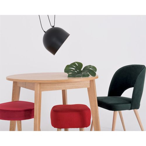 Chaise Buko Tissu Vert 45 X 50 X 85 Cm