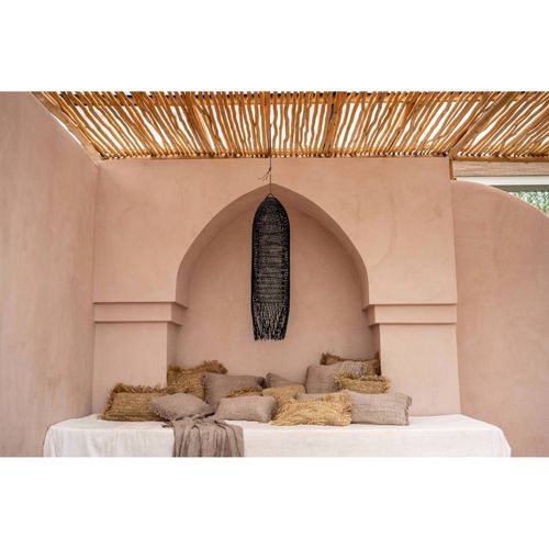 Abat-jour Calamar Tissé En Rotin