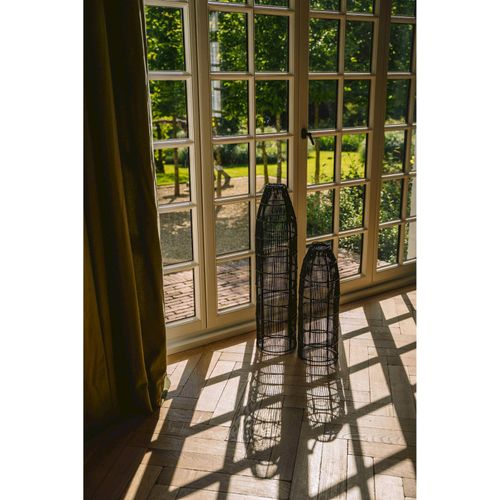 Lampe Piège à Poisson Éthique En Rotin