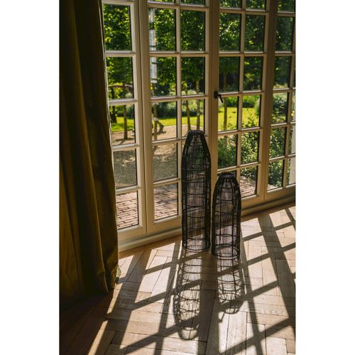 Lampe Piège à Poisson Éthique En Rotin