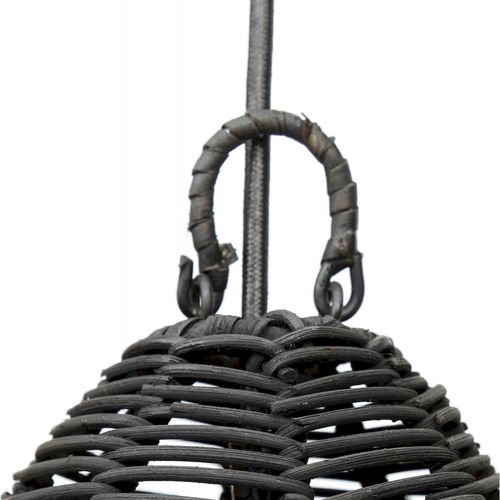 Suspension Bala En Rotin Tissé Main