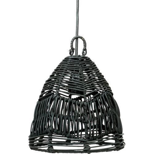 Suspension Bala En Rotin Tissé Main