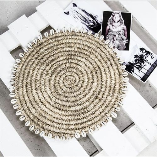 Set De Table Coquillage Raphia Bazar Bizar