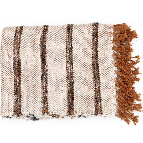 Plaid Coton Tissé Main - Bazar Bizar