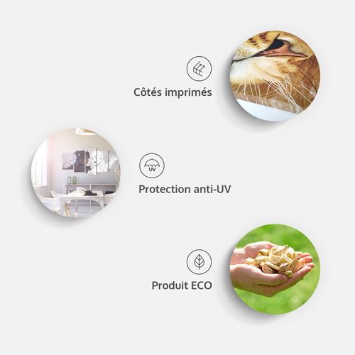 Tableau Snow Fun Narrow 150 X 50 Cm Bleu