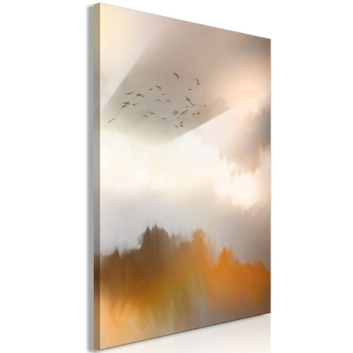 Tableau Nostalgia Vertical 40 X 60 Cm Beige
