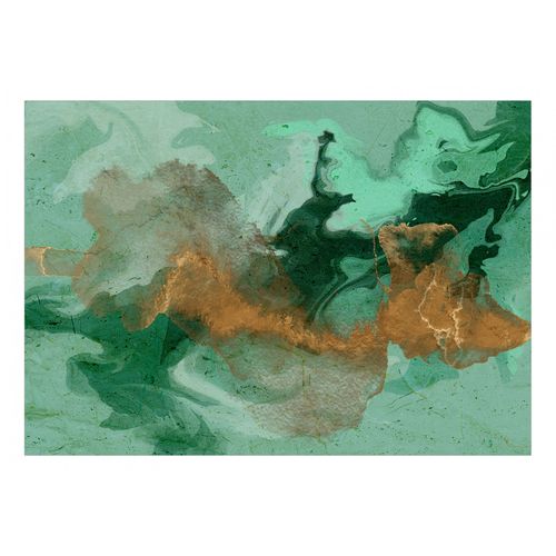 Papier Peint Jeu De Malachite 450 X 315 Cm Vert