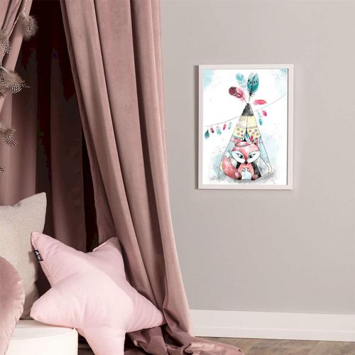 Tableau Cadre Blanc Tipietrenard - 30 X 40 Cm