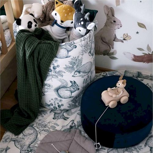 Panier à Jouets Magic 40 X 50 Cm Blanc