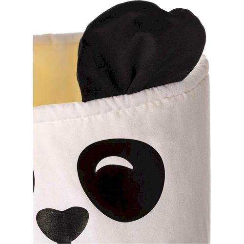 Panier à Jouets Animal Happy Band 25 X 25 X 30 Cm Blanc