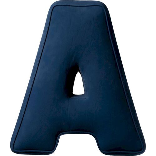 Coussin En Velours Lettre A