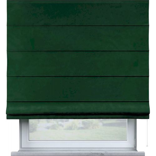 Store Vénitien Occultant Posh Velvet En Velours 80 X 170 Cm Vert