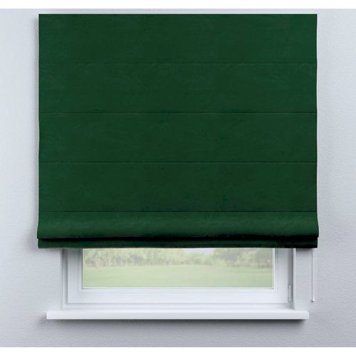 Store Vénitien Occultant Posh Velvet En Velours 80 X 170 Cm Vert