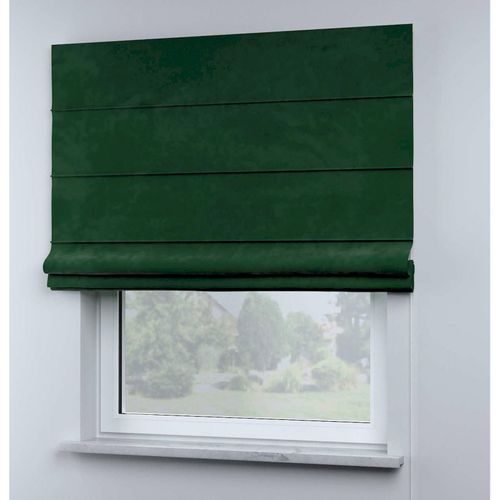 Store Vénitien Occultant Posh Velvet En Velours 80 X 170 Cm Vert