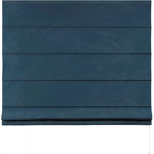 Store Vénitien Occultant Posh Velvet En Velours 80 X 170 Cm Bleu