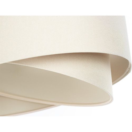 Luminaire Suspendu Cylindre Beige Au Design Épuré