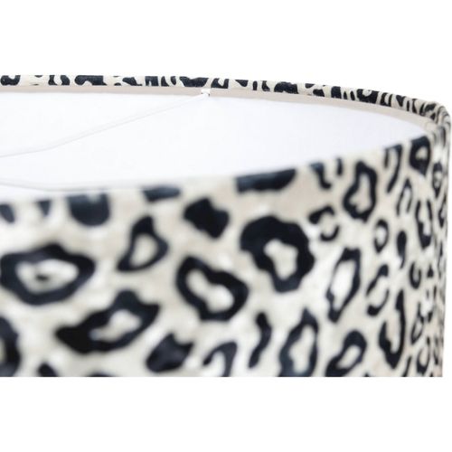 Suspension Glamour Ø 50 Cm - H25 Cm Beige