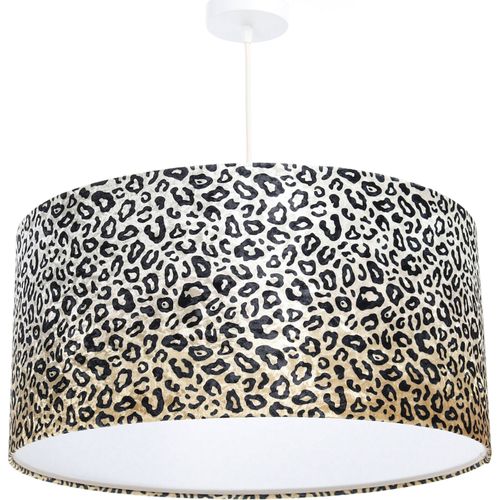 Suspension Glamour Ø 60 Cm - H30 Cm Beige