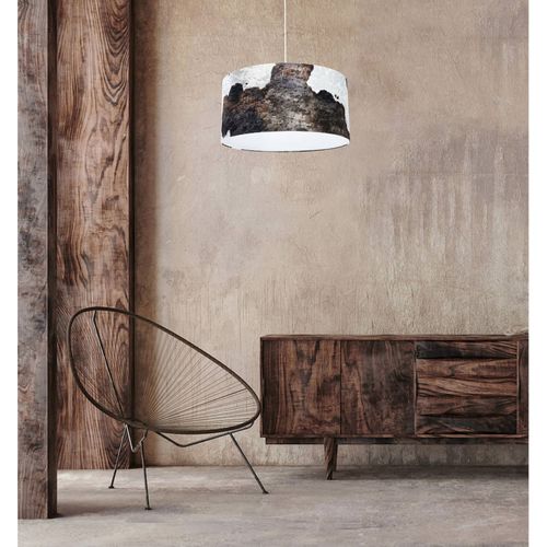 Suspension Glamour Ø 40 Cm - H20 Cm Gris