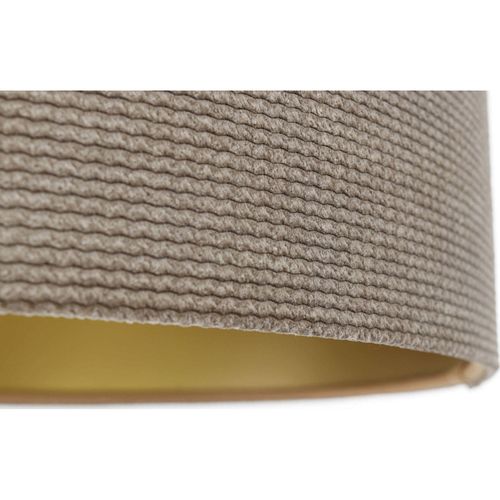 Suspension Glamour Ø 40 Cm - H20 Cm Beige