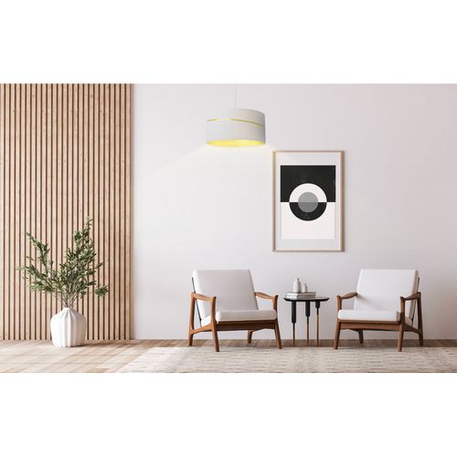 Suspension Swing Ø 40 Cm - H20 Cm Blanc