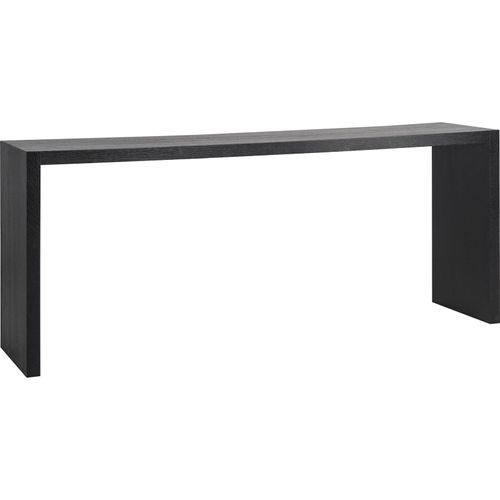 Console Moderne En Bois Noir Pour Intérieurs Contemporains