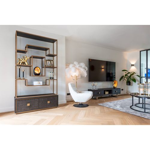 Meuble TV Hunter 2 Tiroirs