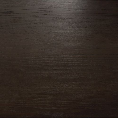 Table De Salle à Manger Ovale Design Bois Foncé Stylé