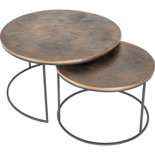 Tables Gigognes Tulum Lot De 2
