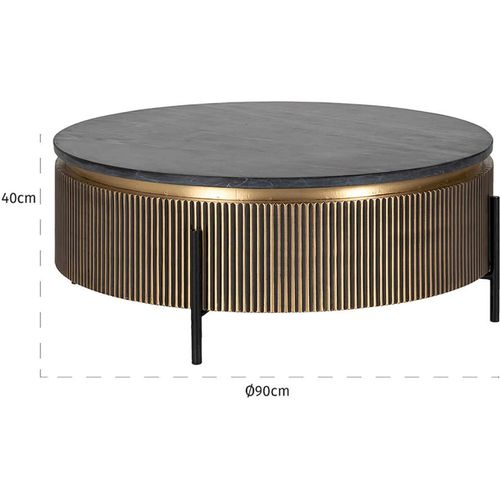 Table De Salon Ironville 90ø