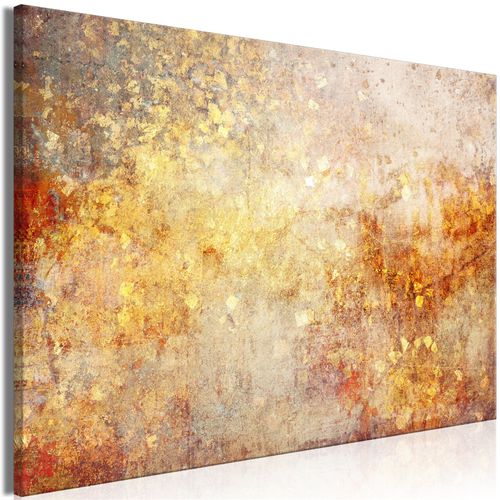 Tableau Decay Of Time Partie 1 Large 120 X 80 Cm Beige