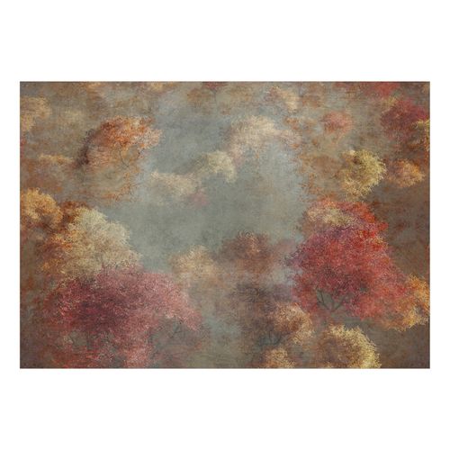 Papier Peint Autumn Trees 400 X 280 Cm Marron