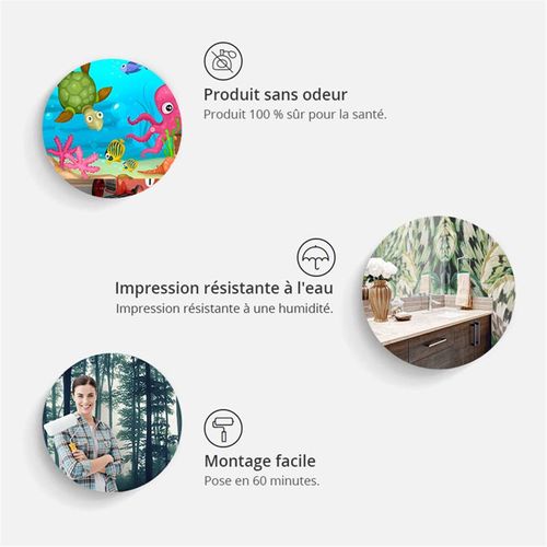 Papier Peint Gentle Touch Of Nature - Third Variant 400 X 280 Cm Blanc