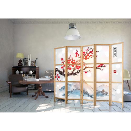 Paravent Japonais Montagne Fuji