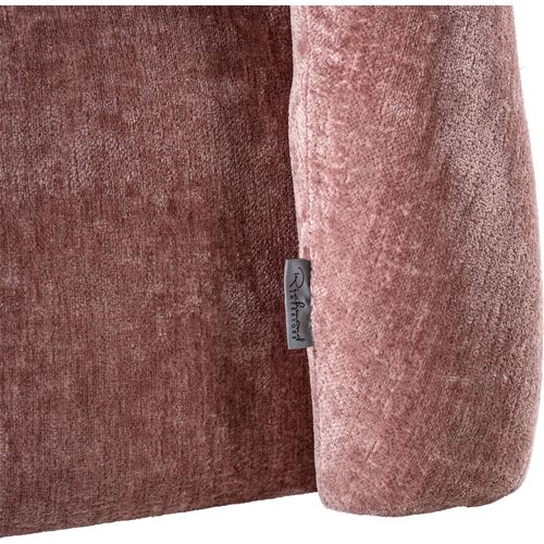 Fauteuil Chenille Rose Douillet Bergen