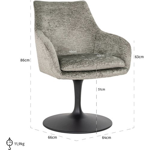 Fauteuil Pivotant Marlon Confort Design