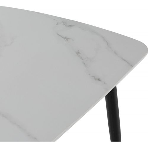 Table Salle Élégance Porcelaine Blanche Unique