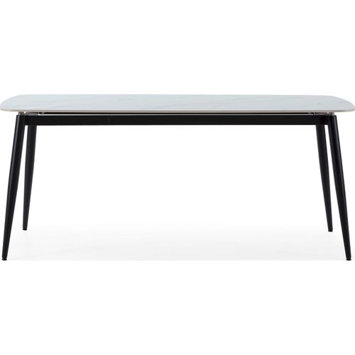 Table Salle Élégance Porcelaine Blanche Unique